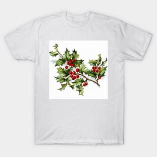 Holly Berries 002 T-Shirt